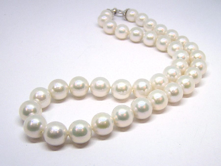 Large Pearl Necklace 9-10mm