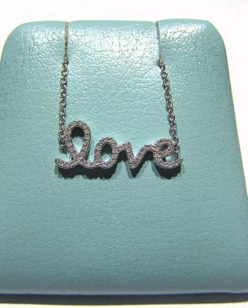 14k Whimsical Diamond Love Bracelet