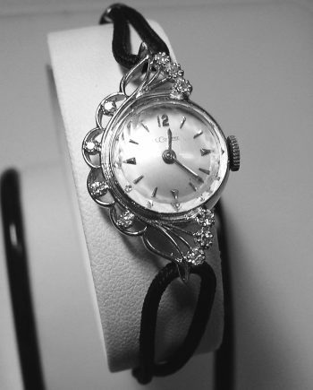 14k White Gold Ladies LeCoultre Diamond Watch